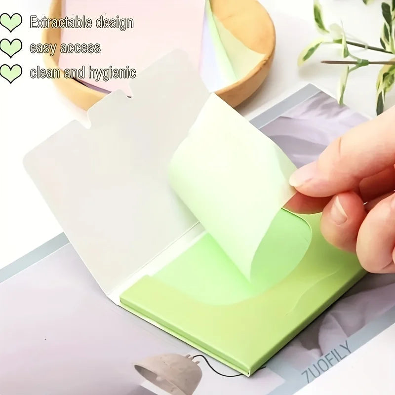 Papel Absorvente de Óleo - 100 Peças