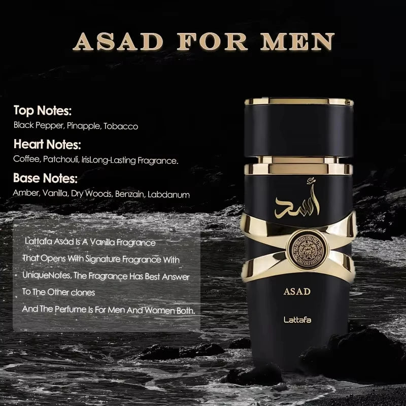 Perfume Masculino Asad 100ml